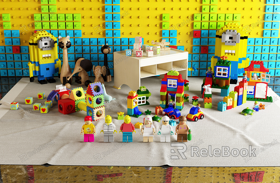 Modern Toys Building Blocks Toys model