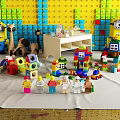 Modern Toys Building Blocks Toys 3d model