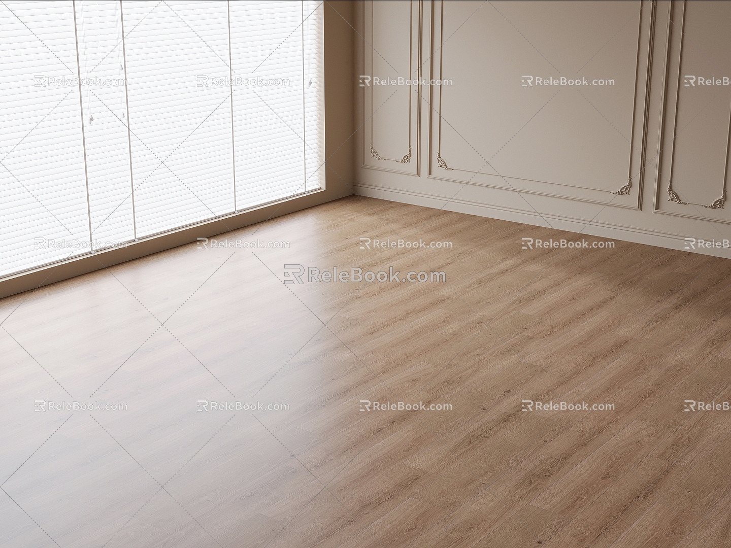 Wood Flooring 3d model