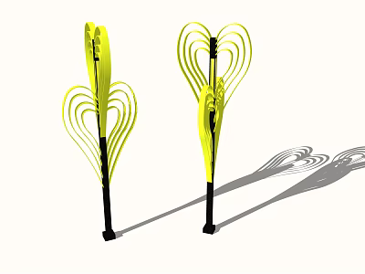 Modern street lamp plant lamp lawn lamp 3d model
