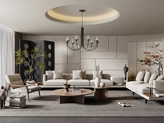 The Silent Living Room 3d model