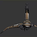 Futuristic Aerospace Spaceship Design With Detailed Engines And Weapon Systems