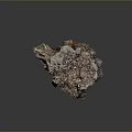 Detailed Natural Bush Featuring Rough Weathered Bark Texture And Gray Brown Exterior For Outdoor Landscaping