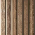 Natural Stone and Wood Wall Cladding with Rustic Textures for Interior Design