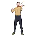 modern man 3d model