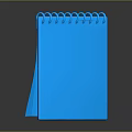 Calendar Cartoon Calendar Table Calendar Game Items 3d model