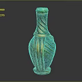 Colorful Decorative Ornament Set With Twisted Pattern And Iridescent Glaze Shiny Surface For Home Decor