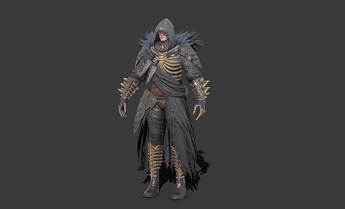 Demon Hunter Night Hunter Bounty Hunter Assacher 3d model