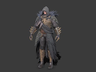 Demon Hunter Night Hunter Bounty Hunter Assacher 3d model