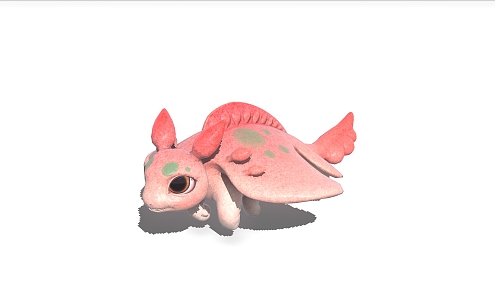 Cute Creatures 3d model