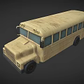 modern bus 3d model