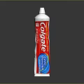 Colgate Toothpaste Tube In Red And Blue Packaging For Daily Oral Care Needs
