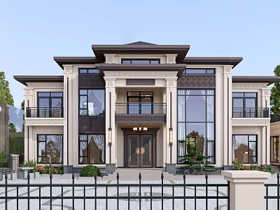 Single Villa 3d model