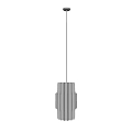 Industrial wind round metal chandelier 3d model