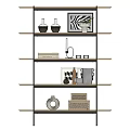 Nordic Storage Rack 3d model