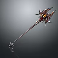 Scepter Ancient Scepter Cane Ancient Scepter Magic Scepter Metal Scepter Classical Scepter Magic Scepter 3d model