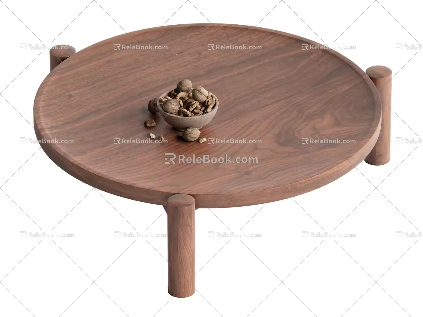 Middle Ancient Style Coffee Table 3d model