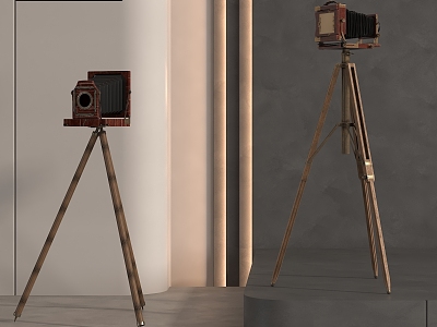 Retro Camera 3d model