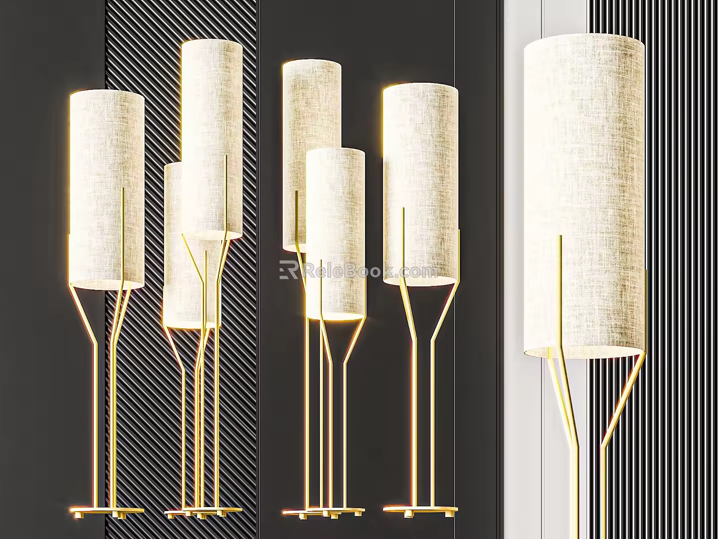 Floor lamp 3d model