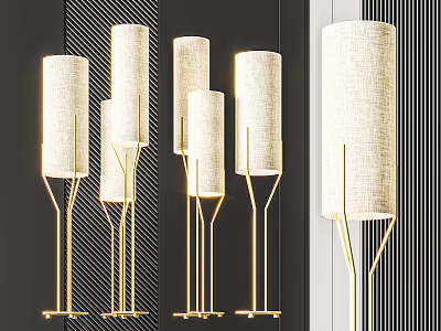 Floor lamp 3d model