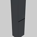 Modern Dark Locker With Sleek Design And Double Door Storage Solution