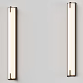 Modern Wall Sconces With Sleek Metal Frame And Soft Light Shade Designs