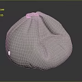 Sack Bag Grain Bag Bundle Sack Bundle Sack Jute Sack 3d model