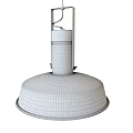 Industrial Metal Pendant Light with Large Dome Shade Vintage Hanging Lighting Fixture