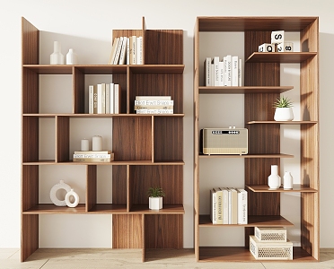 Shelf Bookshelf 3d model