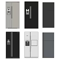 Modern Refrigerators With Different Styles And Color Options For Home Use