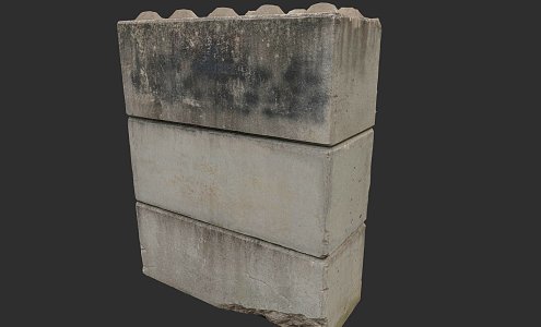 Concrete 3d model