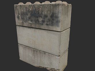 Concrete 3d model