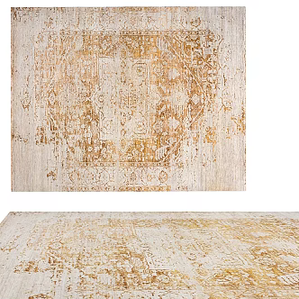 American Style Simple Carpet Simple Carpet 3d model