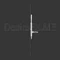 Vintage Rifle With Wooden Stock And Metal Barrel Displayed On Black Background