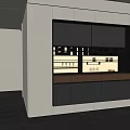Modern Minimalist Sideboard 3d model