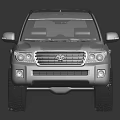 Silver SUV With Roof Rack Black Wheels And Rugged Exterior Design