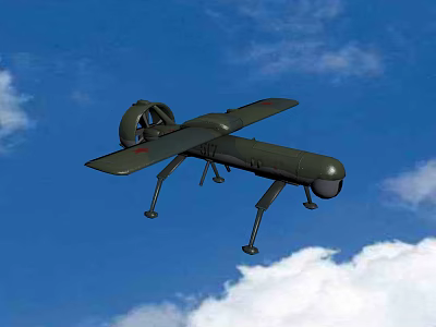 Modern Drones 3d model
