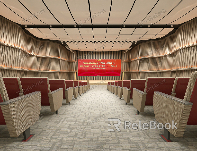 Modern Conference Hall Lecture Hall model