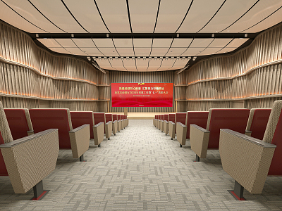 Modern Conference Hall Lecture Hall model