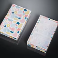 Colorful Patterned Packaging Boxes For Household Items With Decorative Designs