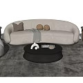 Modern Sofa Coffee Table Combination Sofa Coffee Table 3d model