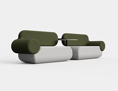 Modern Sofa Chair Leisure Chair 3d model