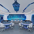 Command Control Room 3d model