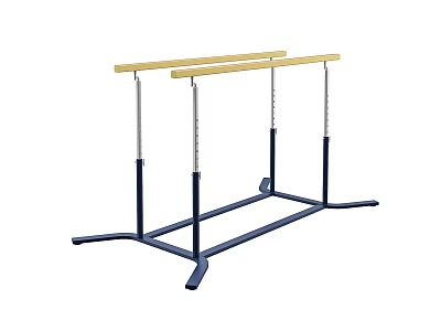Modern parallel bars 3d model
