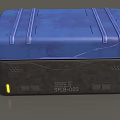 Toolbox booty box medicine box science fiction toolbox tool box plastic box weapon box ammunition box arms box luggage toolbox simple mold 3d model