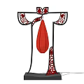 Alien floor lamp 3d model