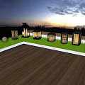 Outdoor Lights in Various Styles for Wooden Deck and Garden Outdoor Space