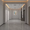 Elevator Hall Reception 3d model