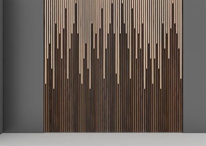 Modern background wall 3d model