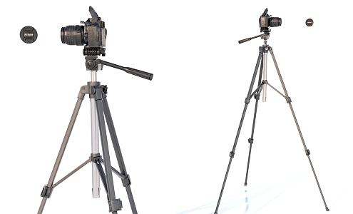 Tripod Camera Digital Equipment 3d model